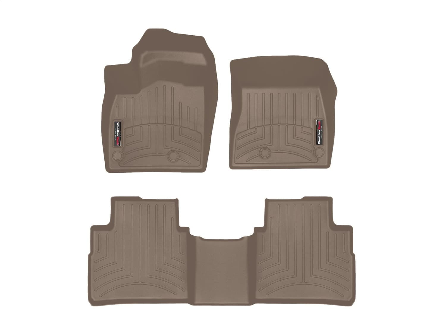 Weathertech - 451644-1-2 - Front and Rear - Floor Mat Set image 1