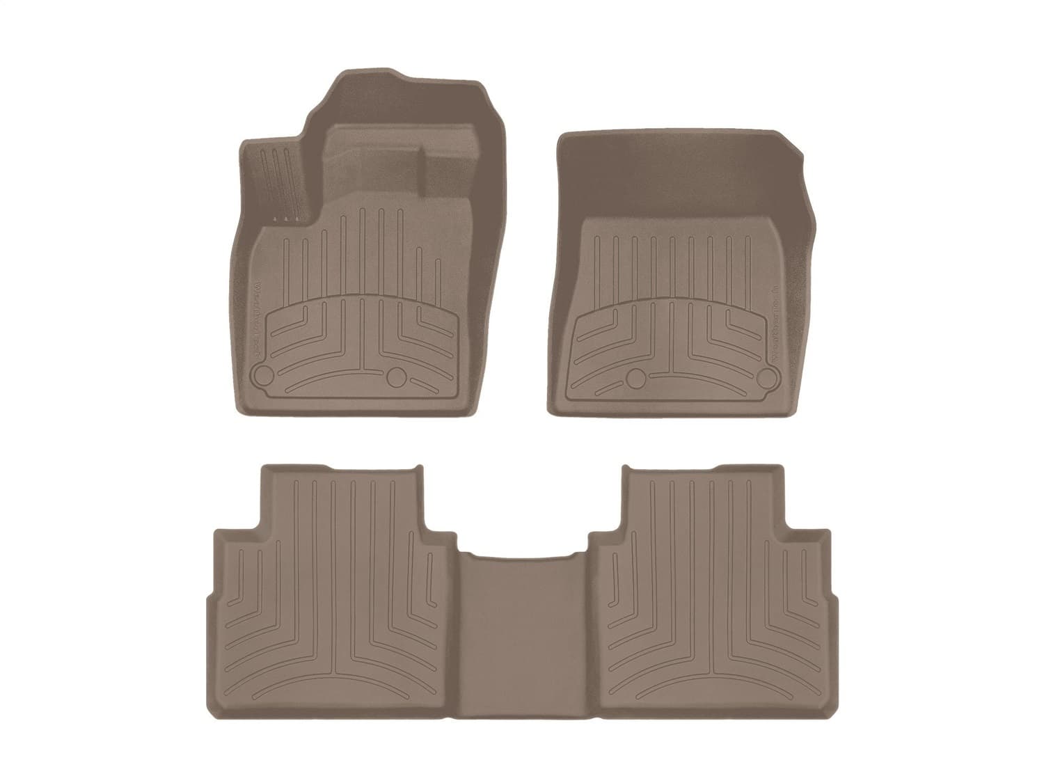 Weathertech - 451644-1-2IM - Front and Rear - Floor Mat Set image 1