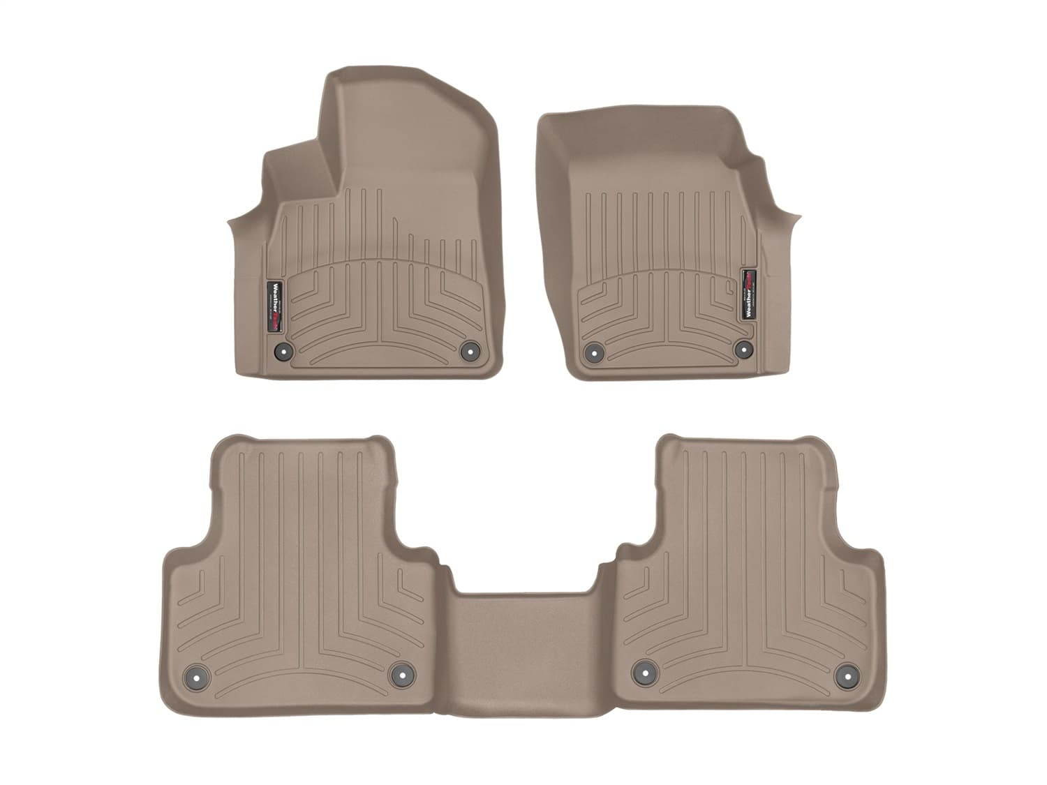 Weathertech - 4516451-4513542 - Front and Rear - Floor Mat Set image 1