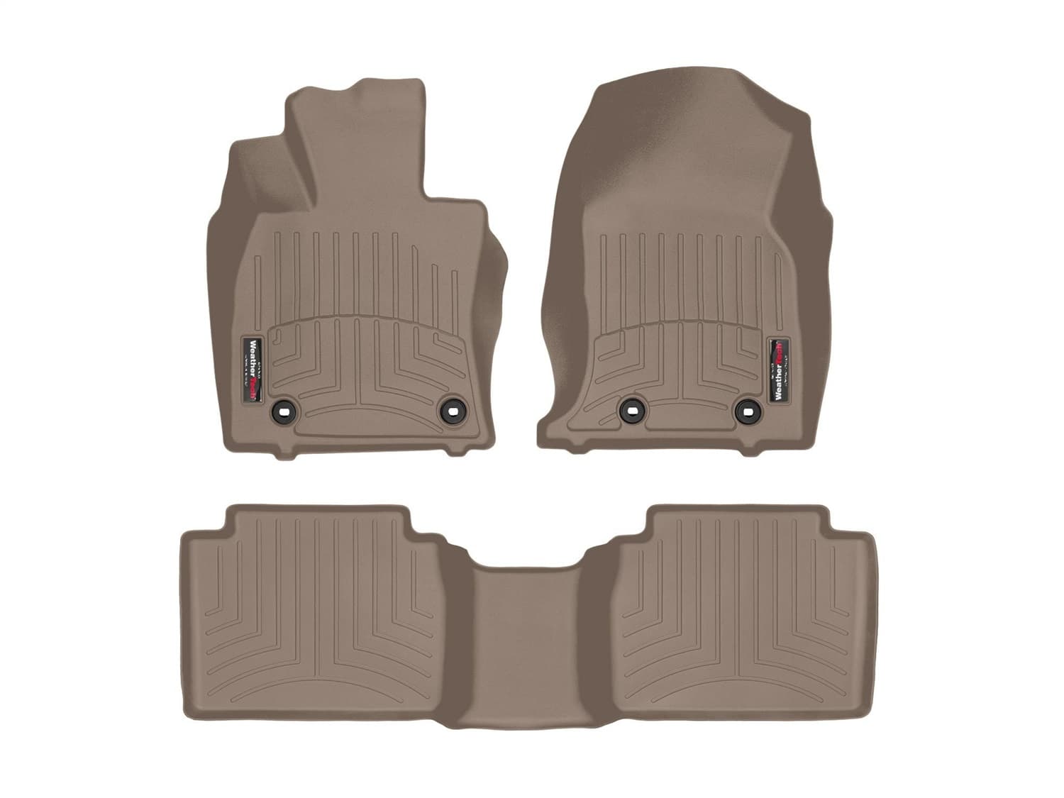Weathertech - 4516511-4514962 - Front and Rear - Floor Mat Set image 1