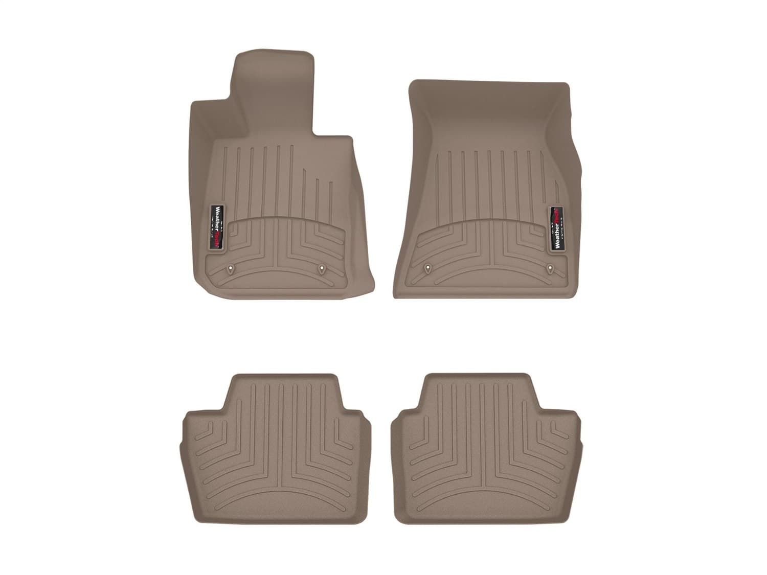 Weathertech - 451673-1-2 - Front and Rear - Floor Mat Set image 1