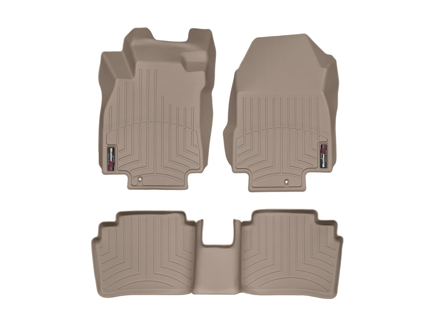 Weathertech - 45168-1-2 - Front and Rear - Floor Mat Set image 1