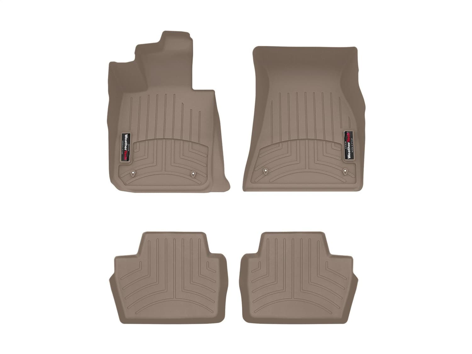 Weathertech - 4516931-4516733 - Front and Rear - Floor Mat Set image 1