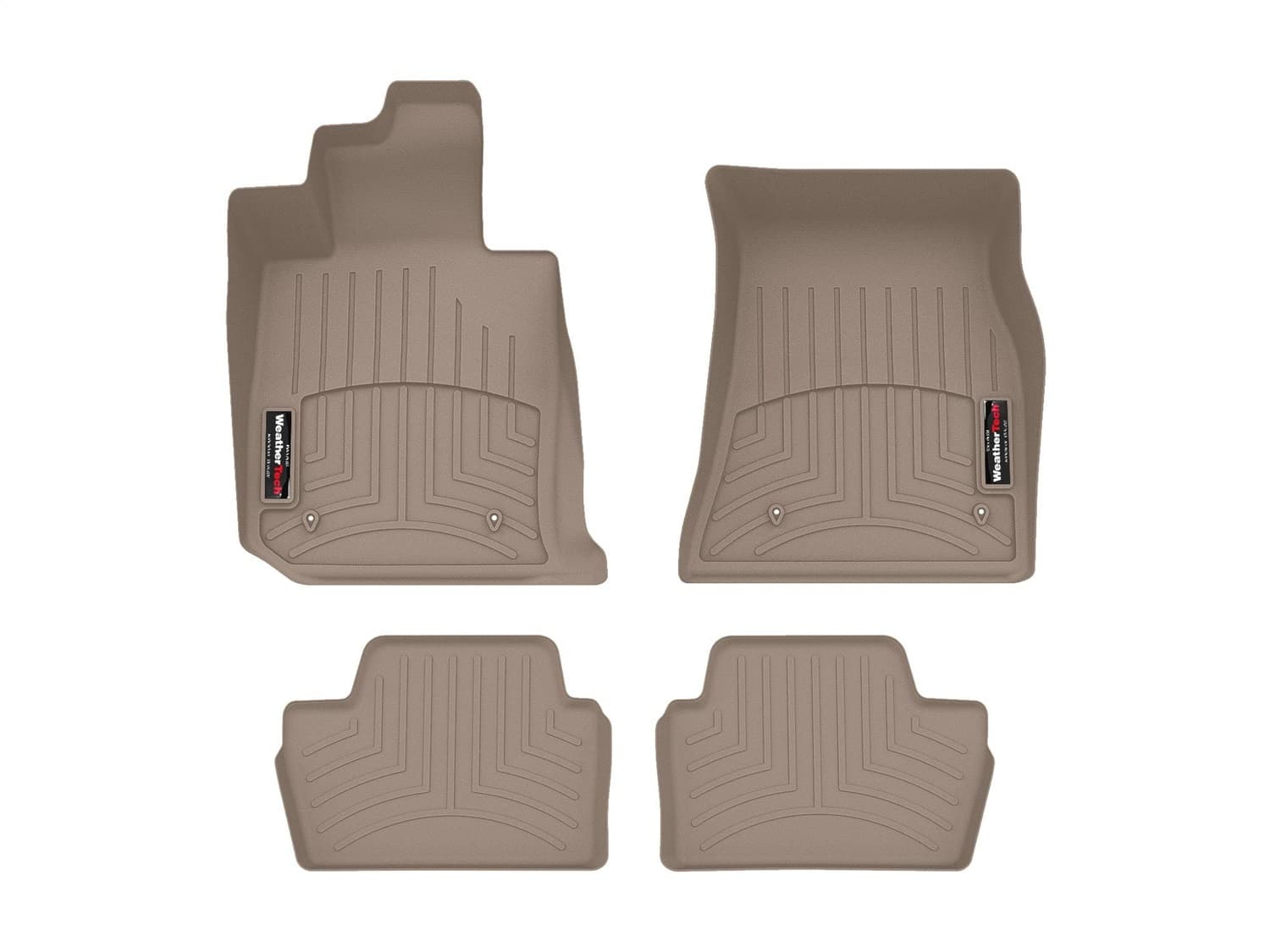 Weathertech - 451711-1-2 - Front and Rear - Floor Mat Set image 1