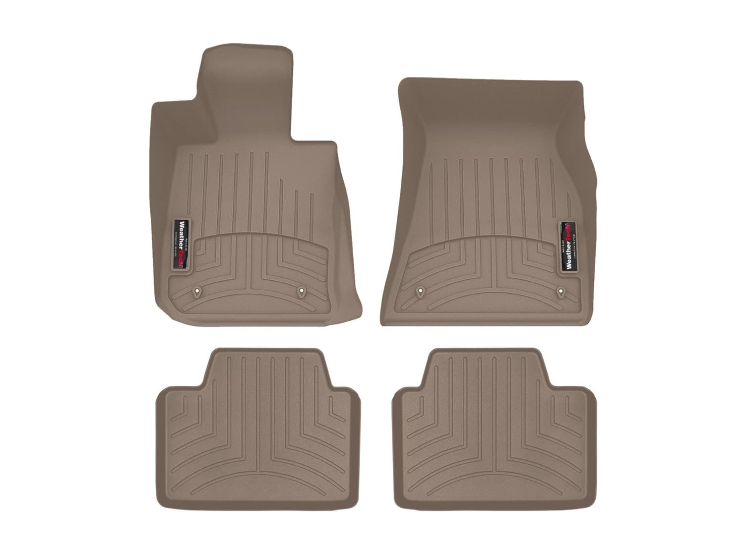 Weathertech - 4517121-4515302 - Front and Rear - Floor Mat Set image 1