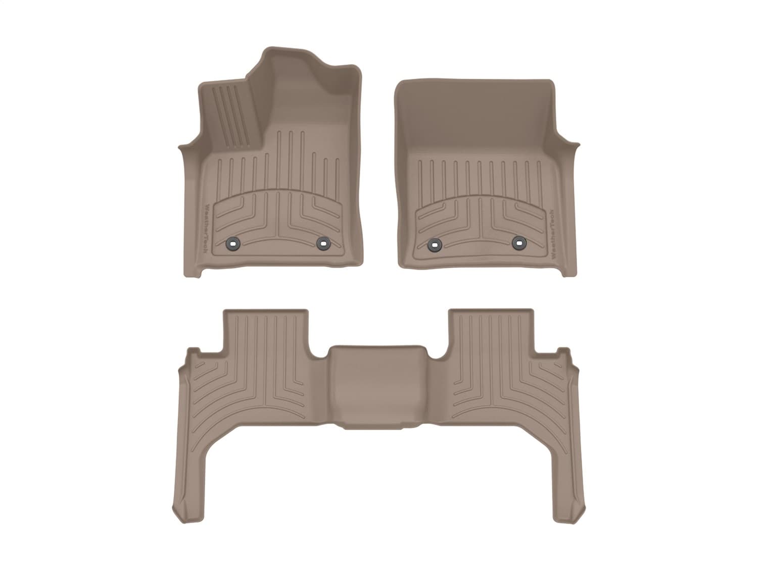 Weathertech - 451713-1-2IM - Front and Rear - Floor Mat Set image 1