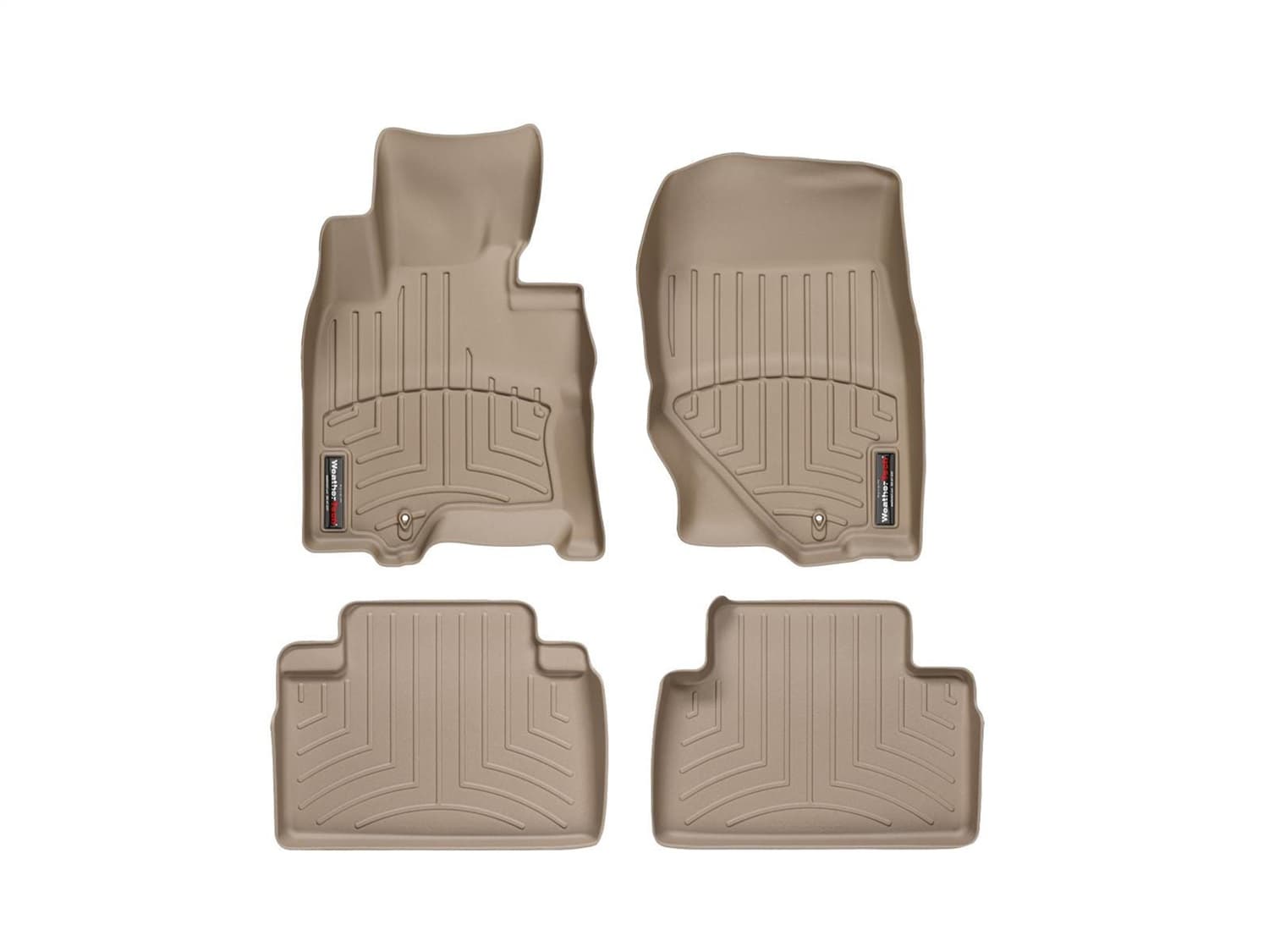 Weathertech - 45172-1-2 - Front and Rear - Floor Mat Set image 1