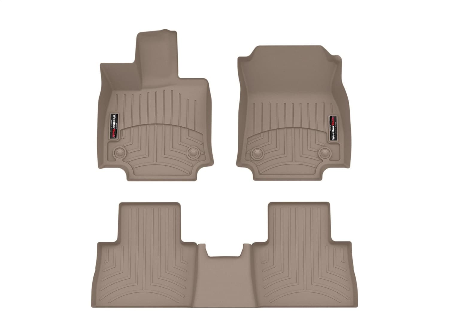 Weathertech - 451730-1-2 - Front and Rear - Floor Mat Set image 1