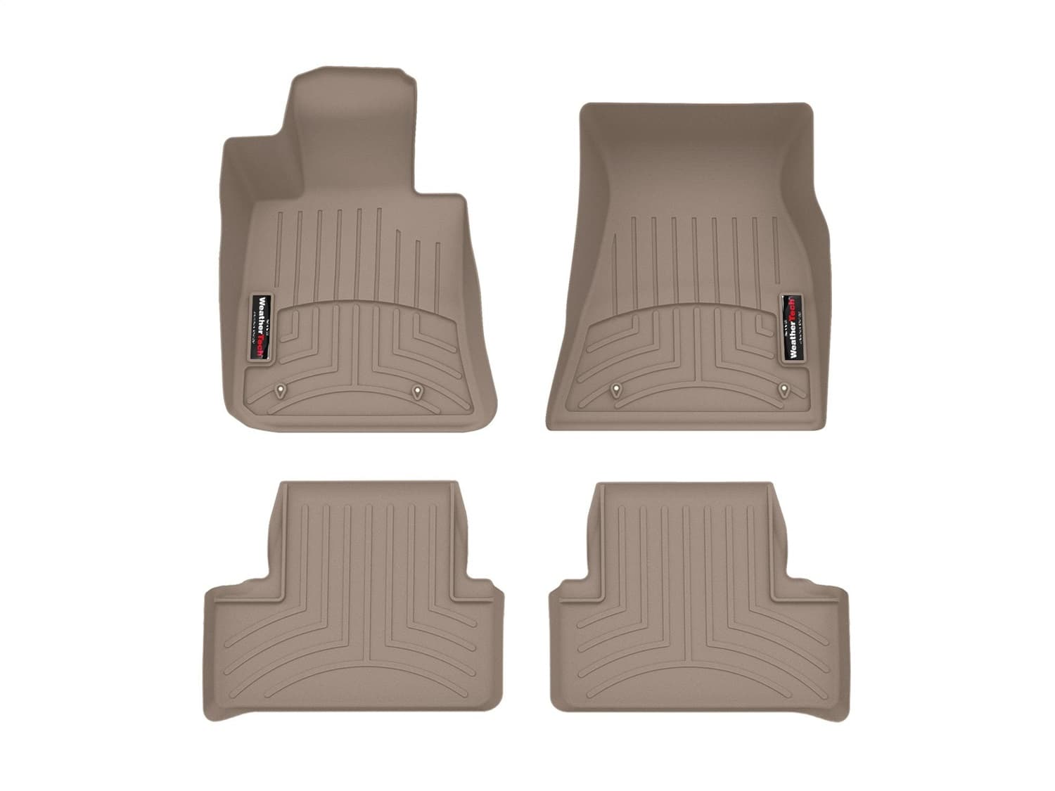 Weathertech - 451731-1-2 - Front and Rear - Floor Mat Set image 1