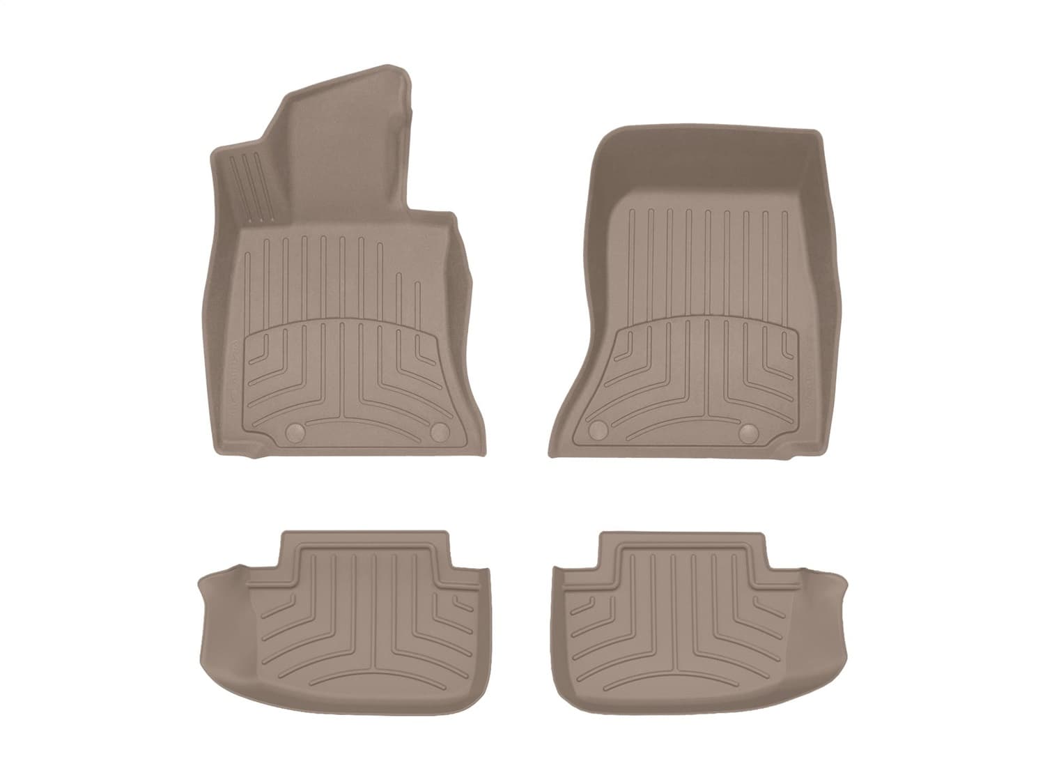 Weathertech - 451741-1-4IM - Front and Rear - Floor Mat Set image 1
