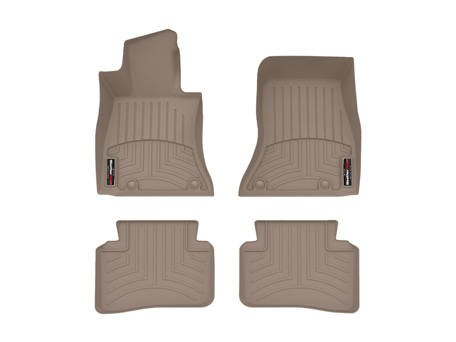 Weathertech - 451741-1-2 - Front and Rear - Floor Mat Set image 1