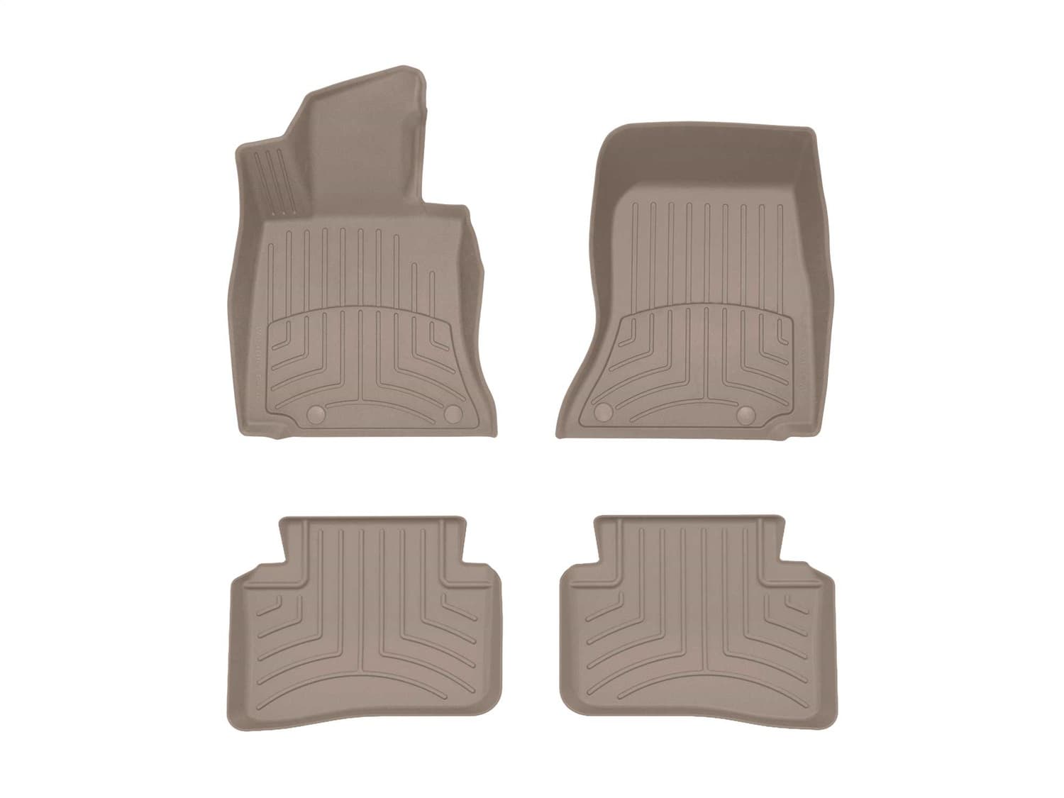 Weathertech - 451741-1-2IM - Front and Rear - Floor Mat Set image 1