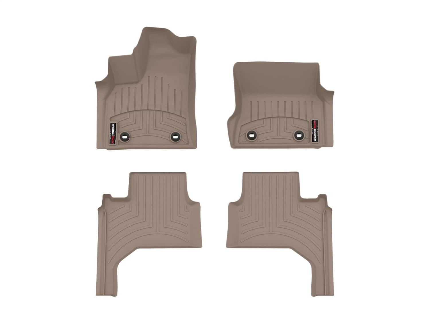 Weathertech - 451785-1-2 - Front and Rear - Floor Mat Set image 1