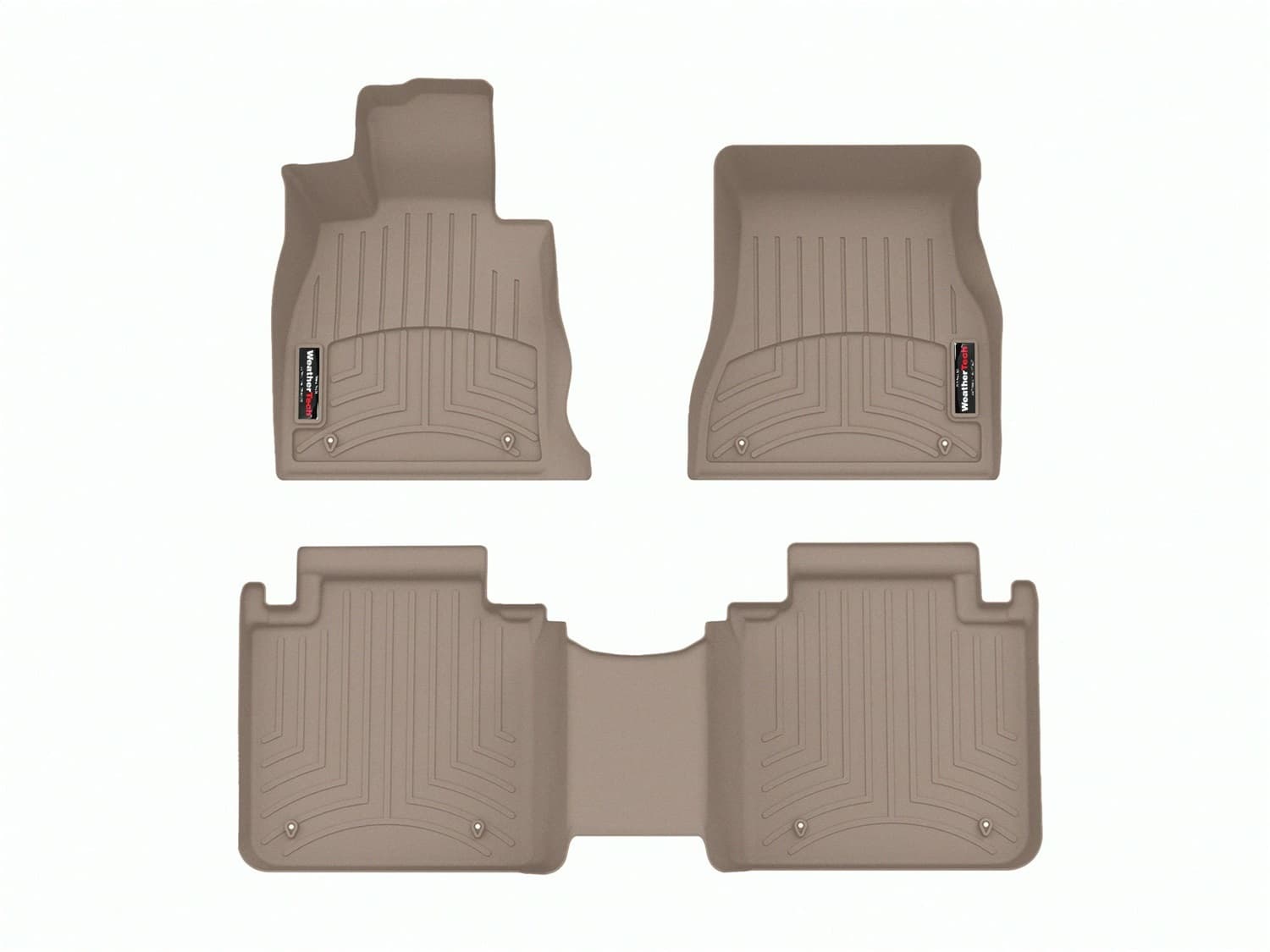 Weathertech - 451790-1-3 - Front and Rear - Floor Mat Set image 1