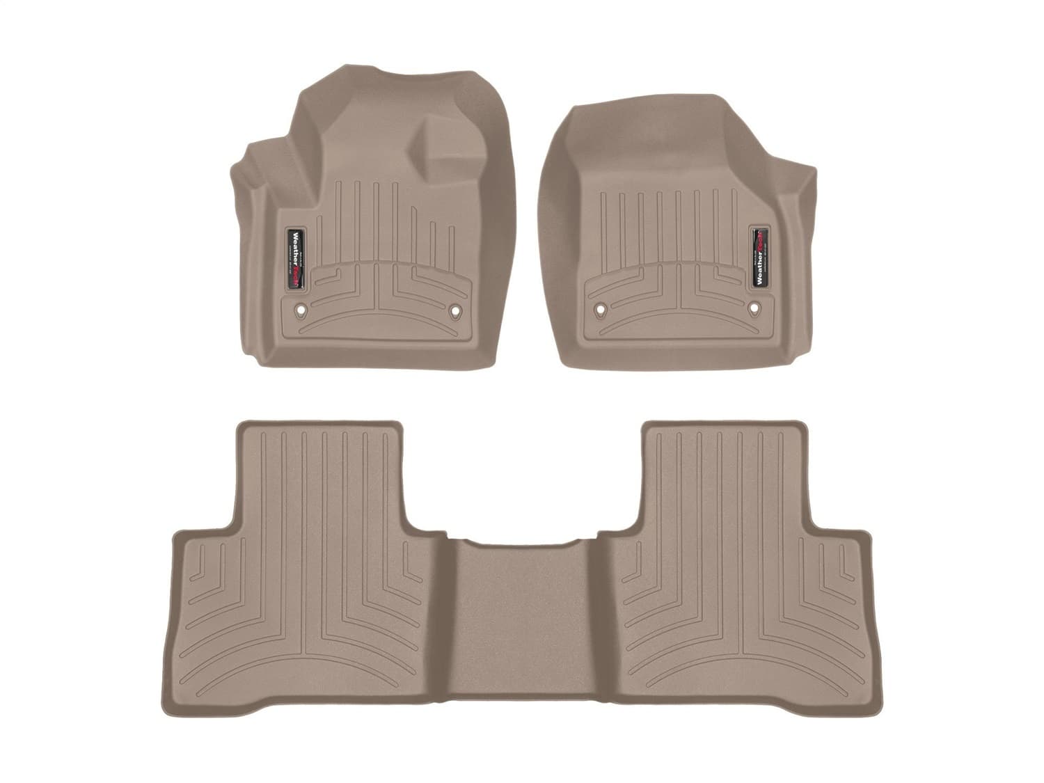 Weathertech - 4518591-4515163 - Front and Rear - Floor Mat Set image 1