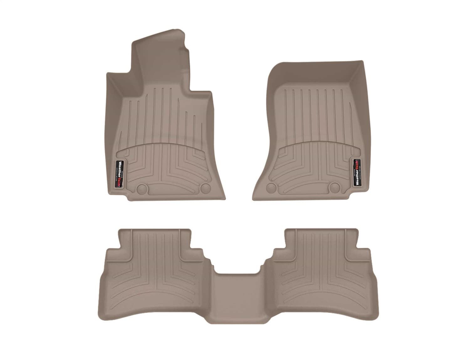 Weathertech - 451878-1-2 - Front and Rear - Floor Mat Set image 1
