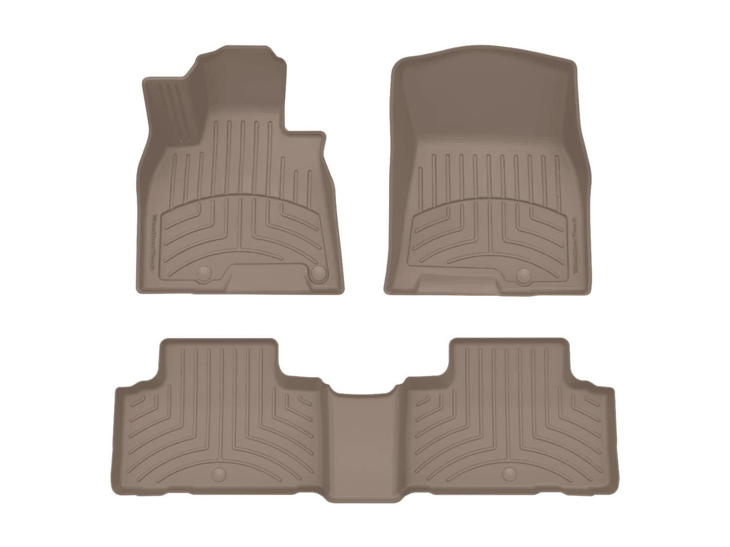Weathertech - 451896-1-2IM - Front and Rear - Floor Mat Set image 1