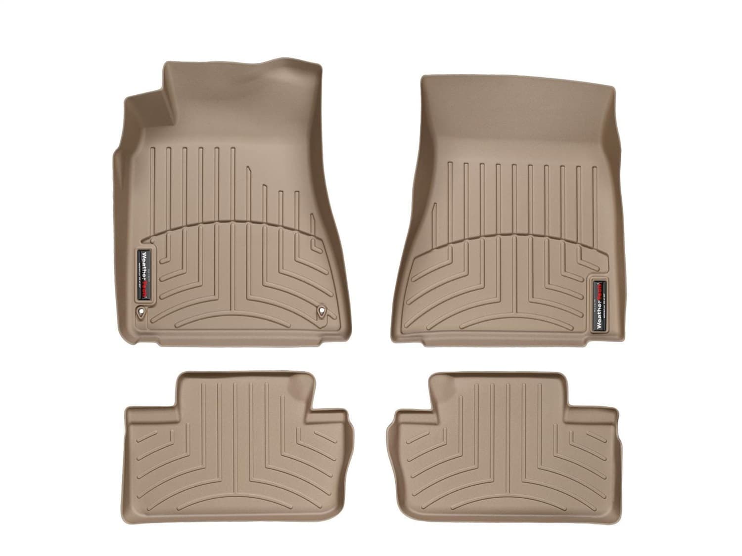 Weathertech - 45203-1-2 - Front and Rear - Floor Mat Set image 1
