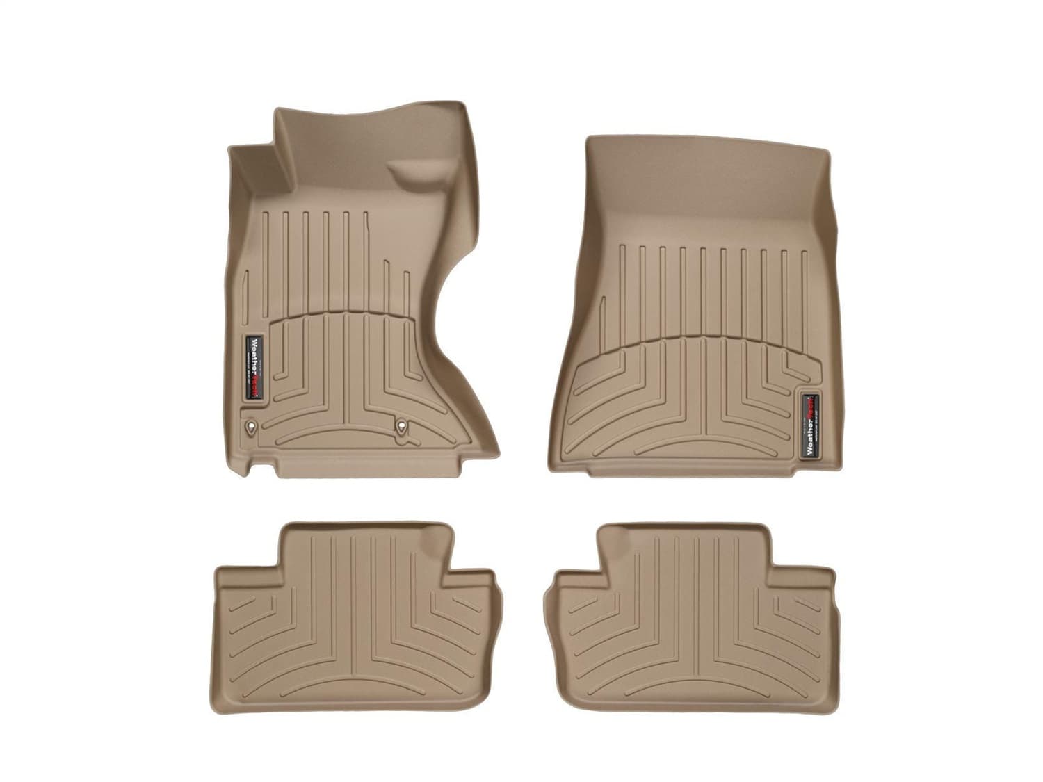 Weathertech - 452041-452032 - Front and Rear - Floor Mat Set image 1