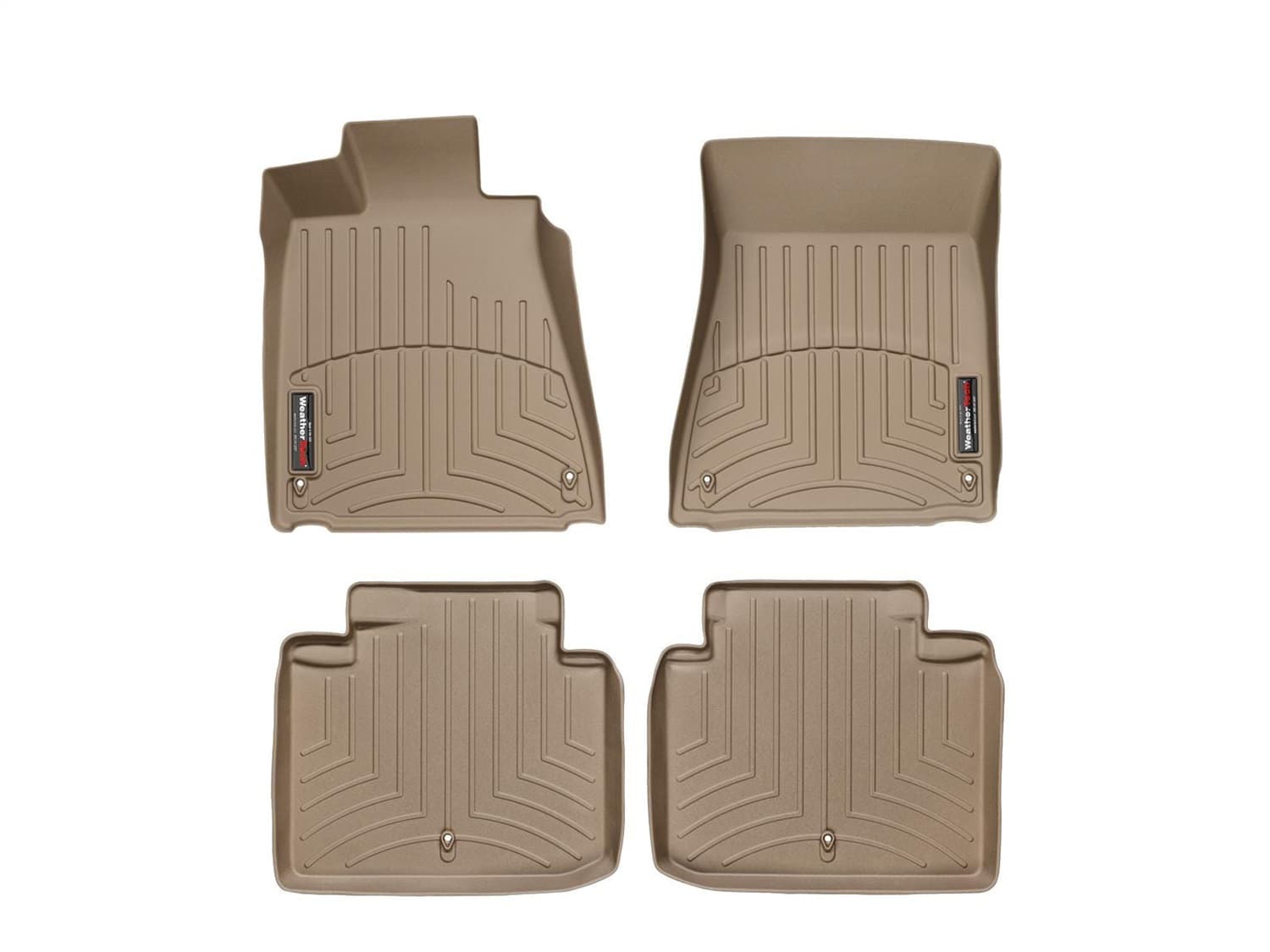 Weathertech - 45205-1-2 - Front and Rear - Floor Mat Set image 1