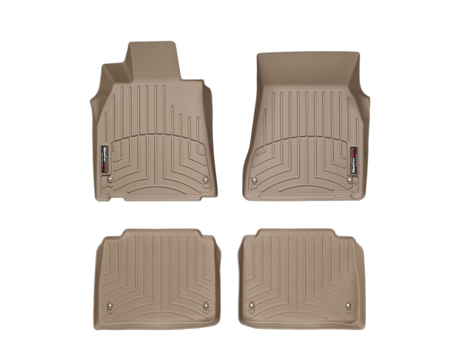 Weathertech - 45207-1-2 - Front and Rear - Floor Mat Set image 1