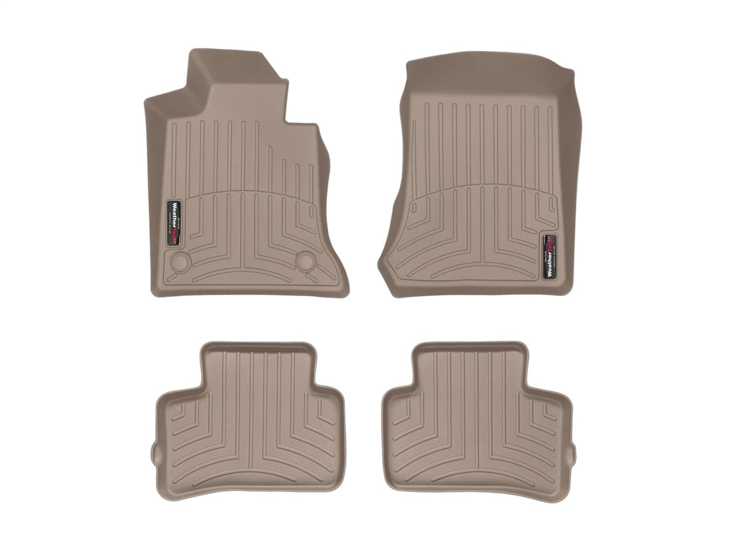 Weathertech - 45210-1-2 - Front and Rear - Floor Mat Set image 1