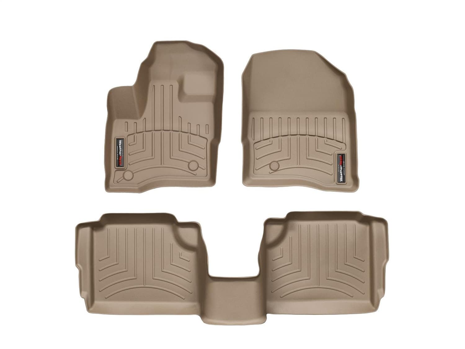 Weathertech - 453021-452372 - Front and Rear - Floor Mat Set image 1