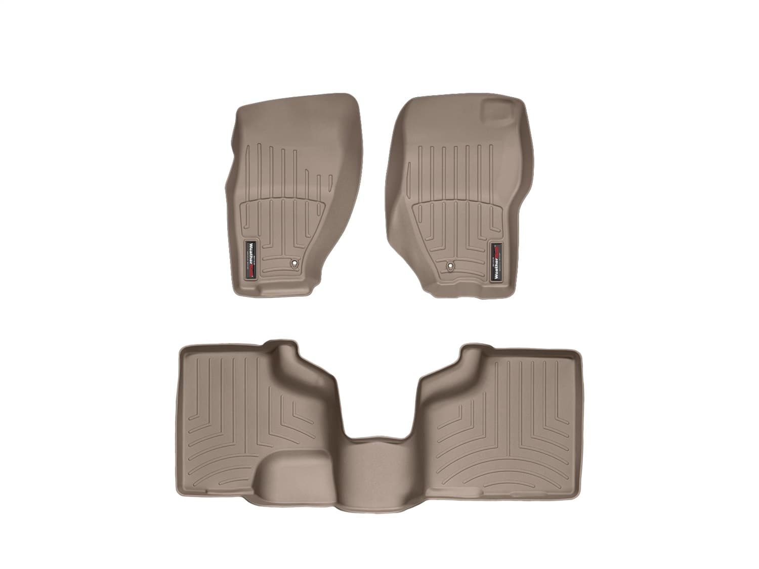 Weathertech - 453221-451042 - Front and Rear - Floor Mat Set image 1