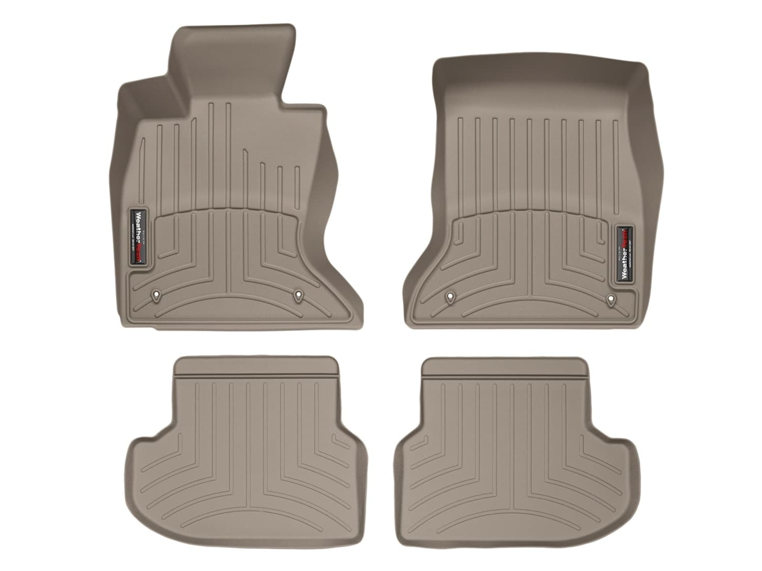 Weathertech - 453301-453133 - Front and Rear - Floor Mat Set image 1