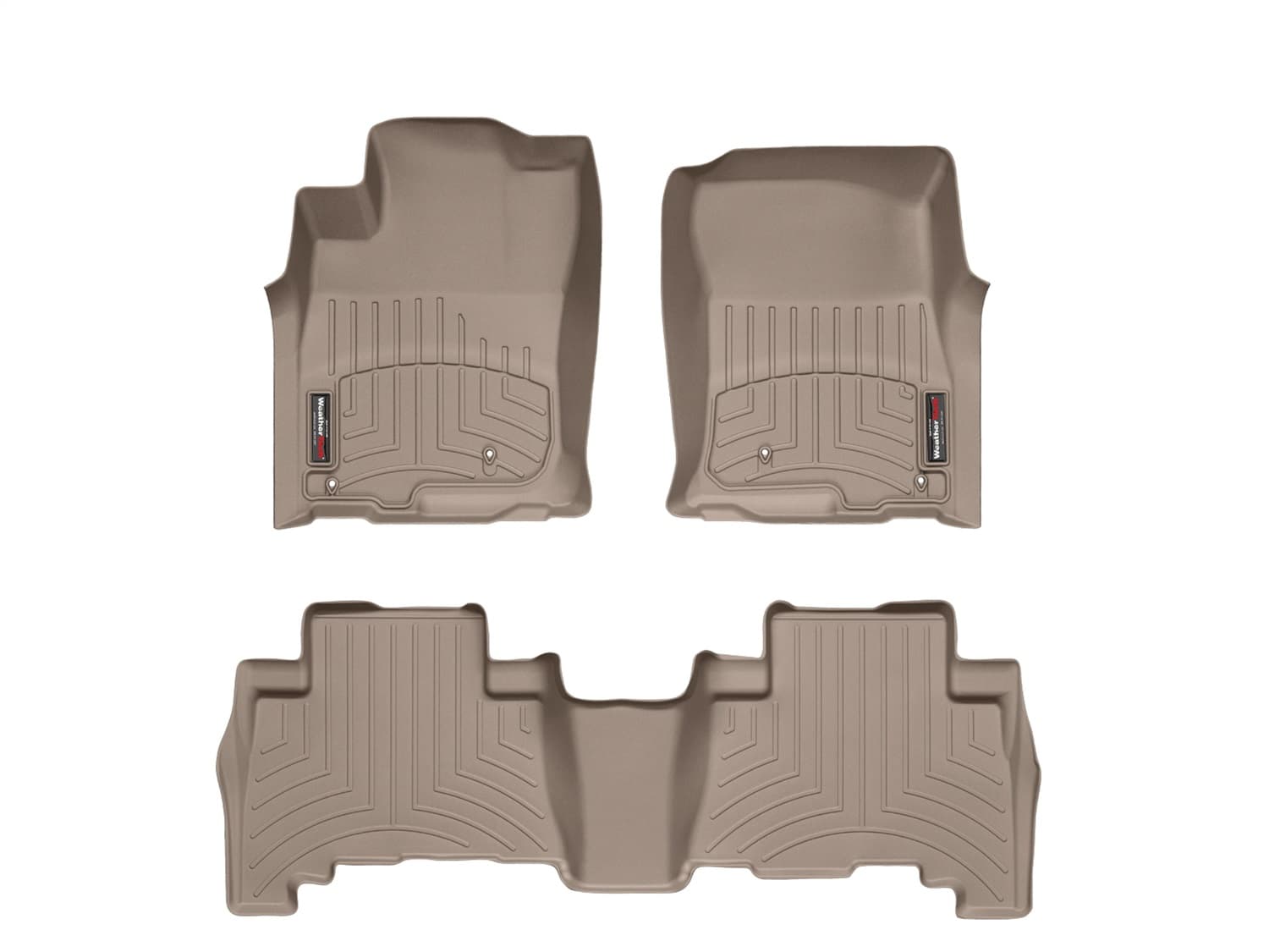 Weathertech - 453611-452862 - Front and Rear - Floor Mat Set image 1