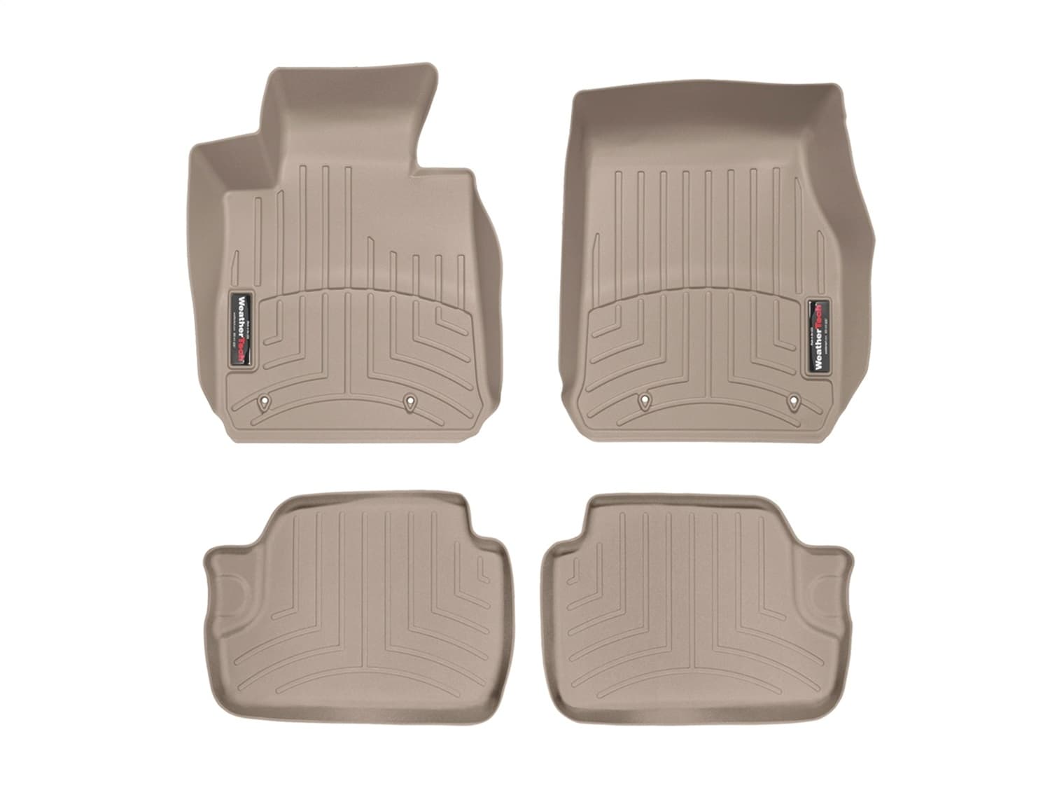 Weathertech - 45410-1-3 - Front and Rear - Floor Mat Set image 1