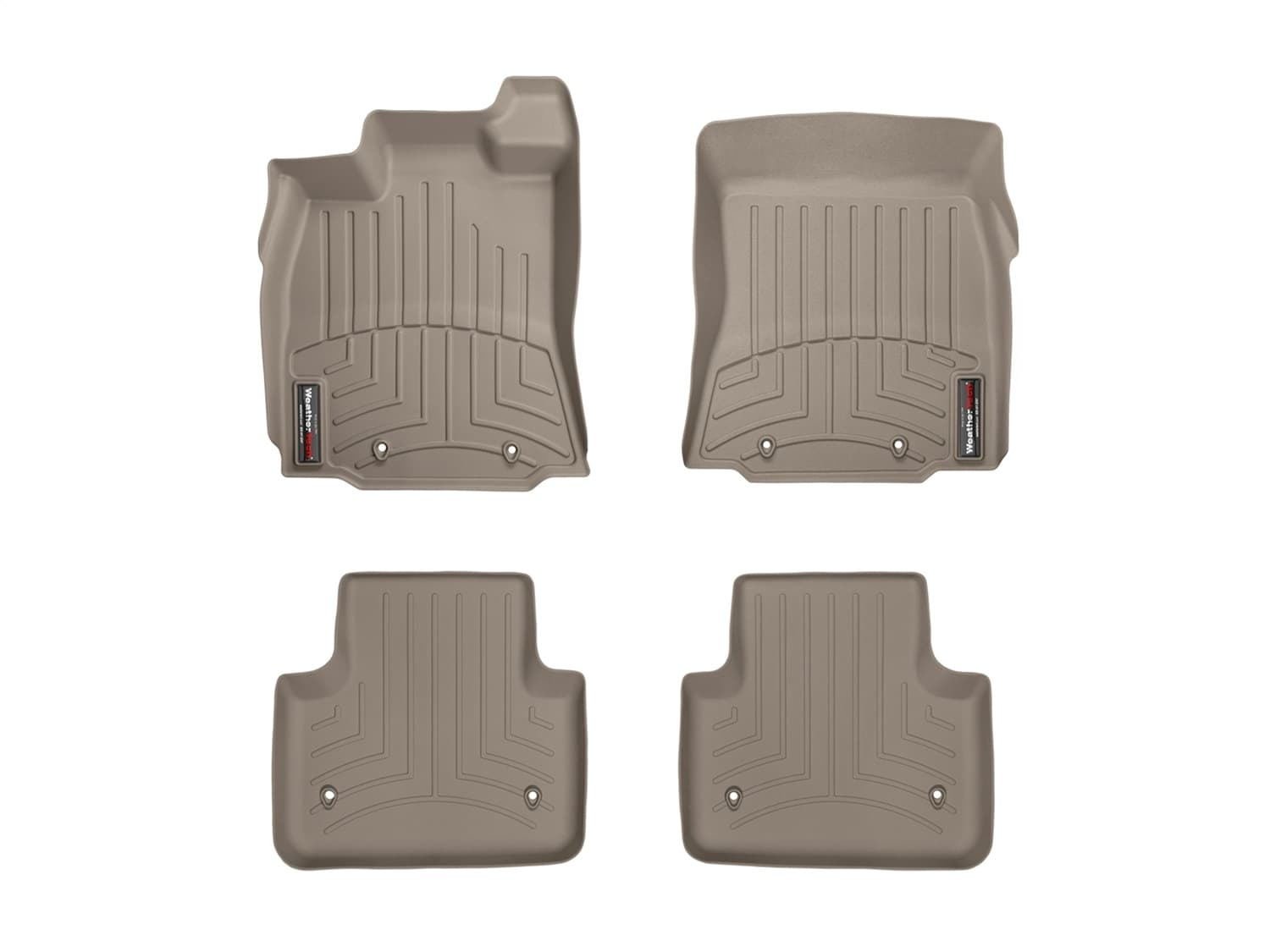 Weathertech - 45447-1-3 - Front and Rear - Floor Mat Set image 1