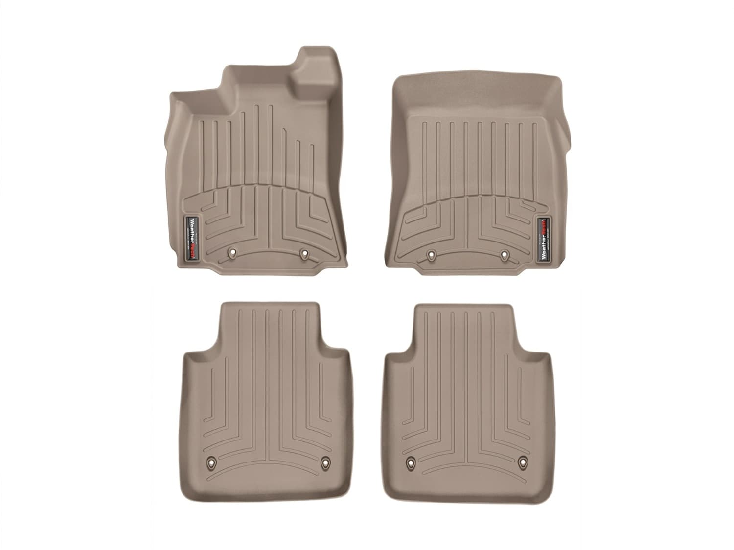 Weathertech - 45447-1-4 - Front and Rear - Floor Mat Set image 1