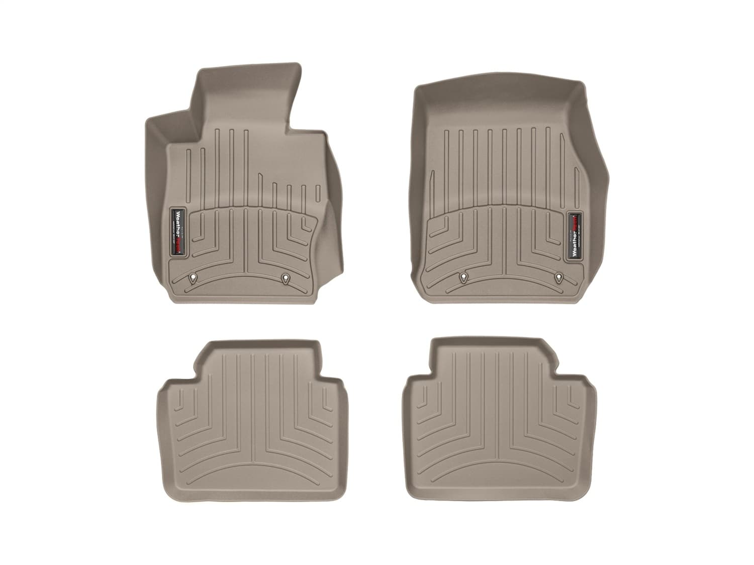 Weathertech - 454541-454102 - Front and Rear - Floor Mat Set image 1
