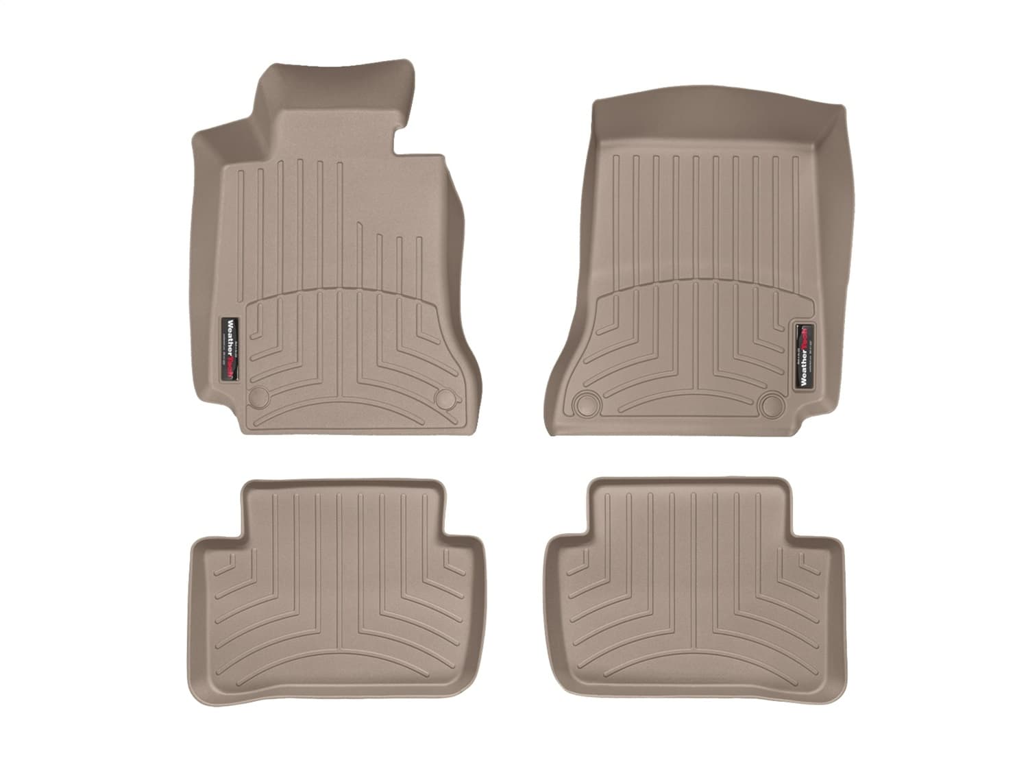 Weathertech - 454701-451612 - Front and Rear - Floor Mat Set image 1