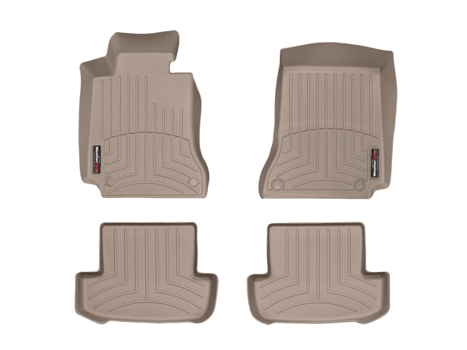 Weathertech - 454701-451613 - Front and Rear - Floor Mat Set image 1