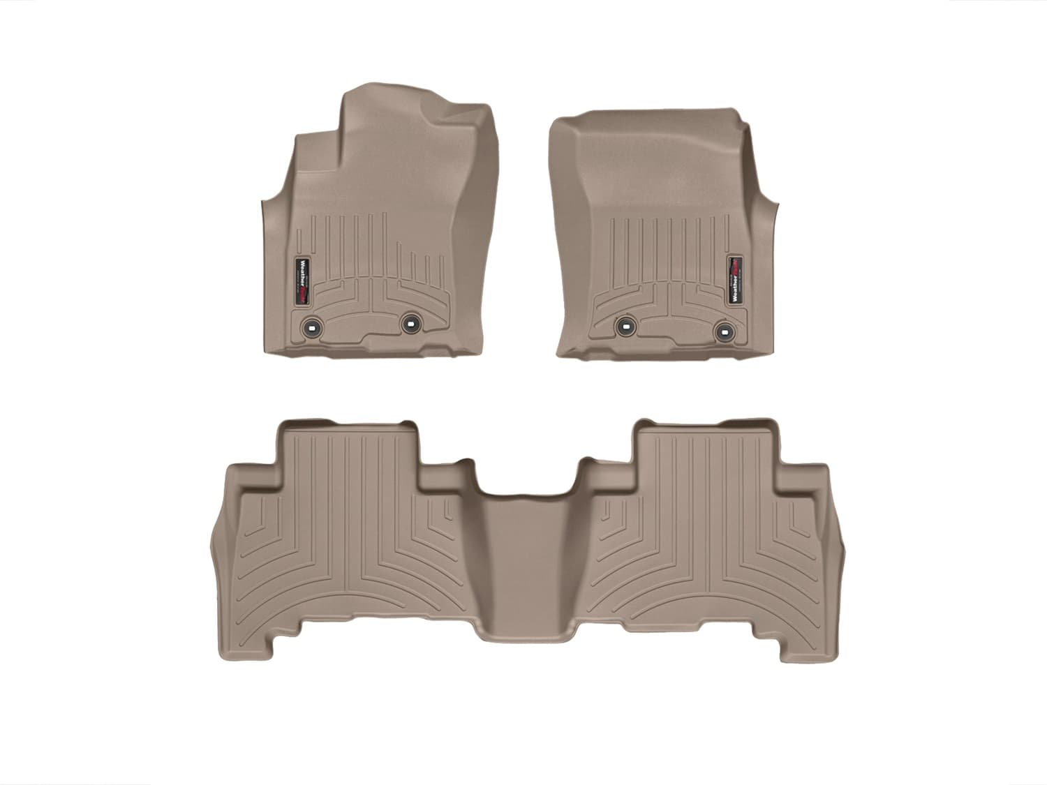 Weathertech - 454931-452862 - Front and Rear - Floor Mat Set image 1