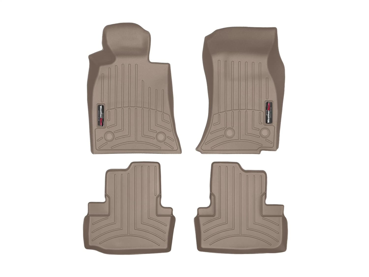 Weathertech - 45497-1-2 - Front and Rear - Floor Mat Set image 1