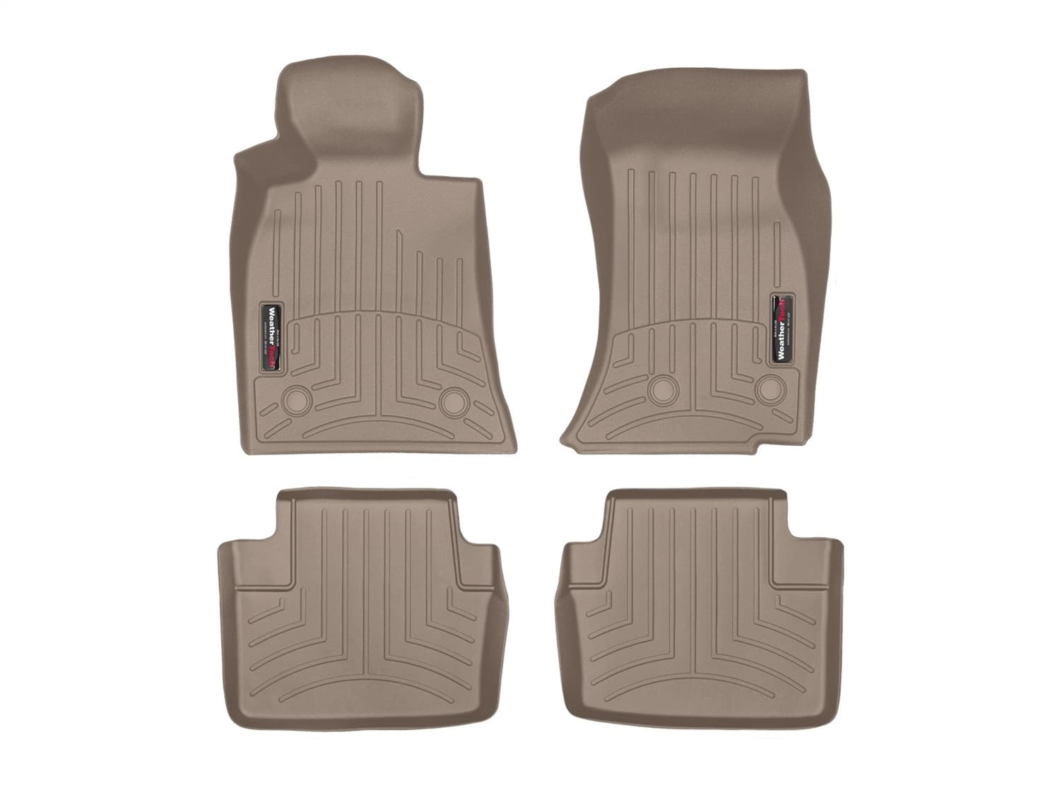 Weathertech - 45497-1-4 - Front and Rear - Floor Mat Set image 1