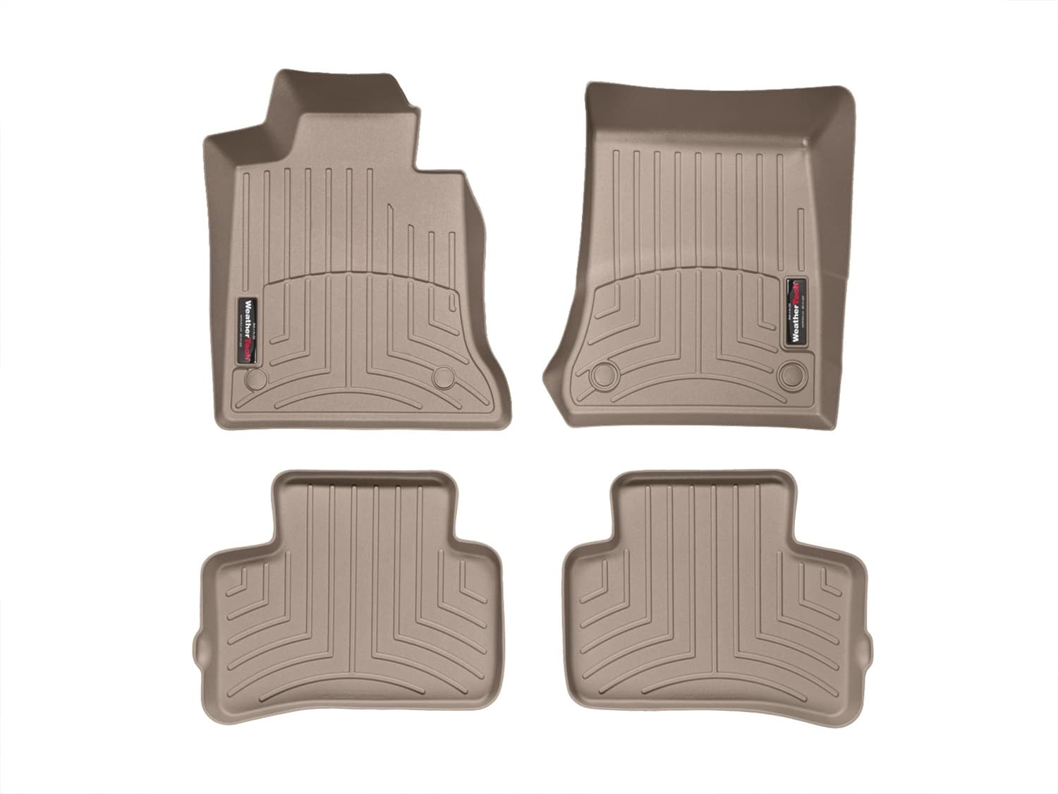 Weathertech - 455011-452102 - Front and Rear - Floor Mat Set image 1