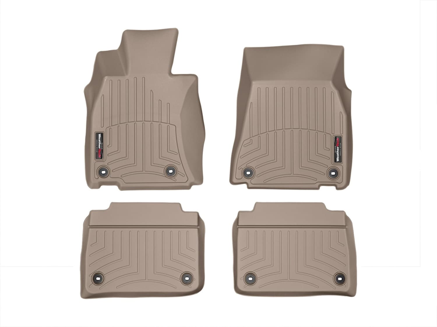 Weathertech - 45514-1-2 - Front and Rear - Floor Mat Set image 1