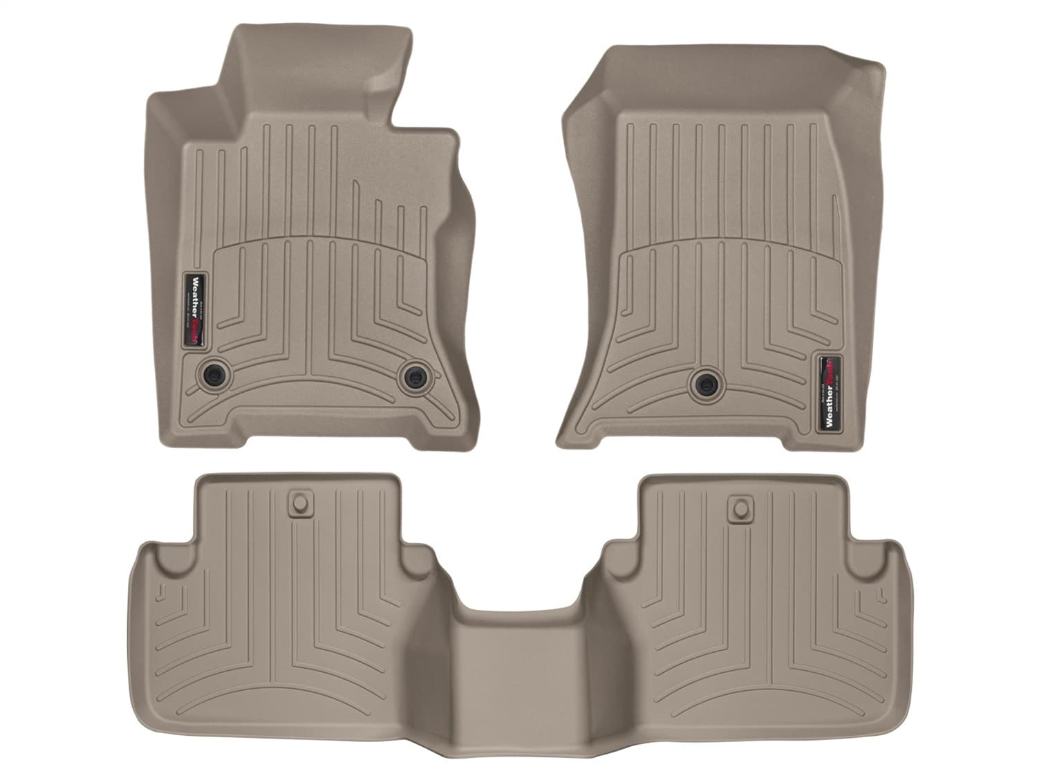 Weathertech - 455351-452312 - Front and Rear - Floor Mat Set image 1