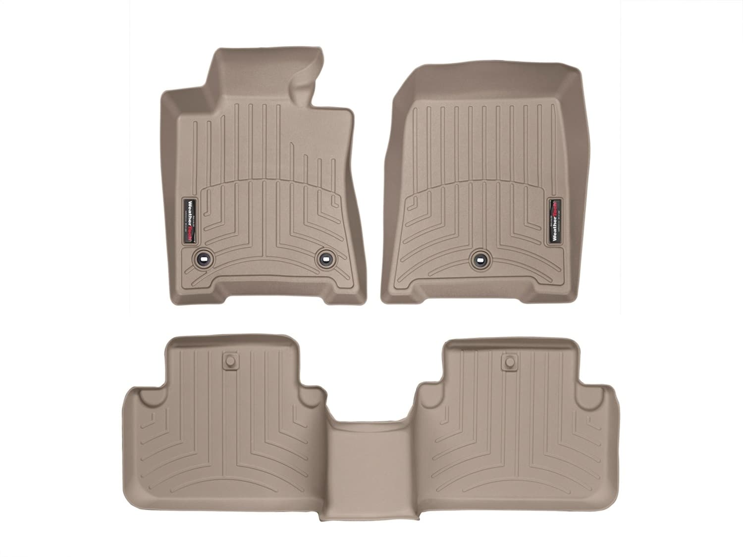 Weathertech - 455361-452132 - Front and Rear - Floor Mat Set image 1