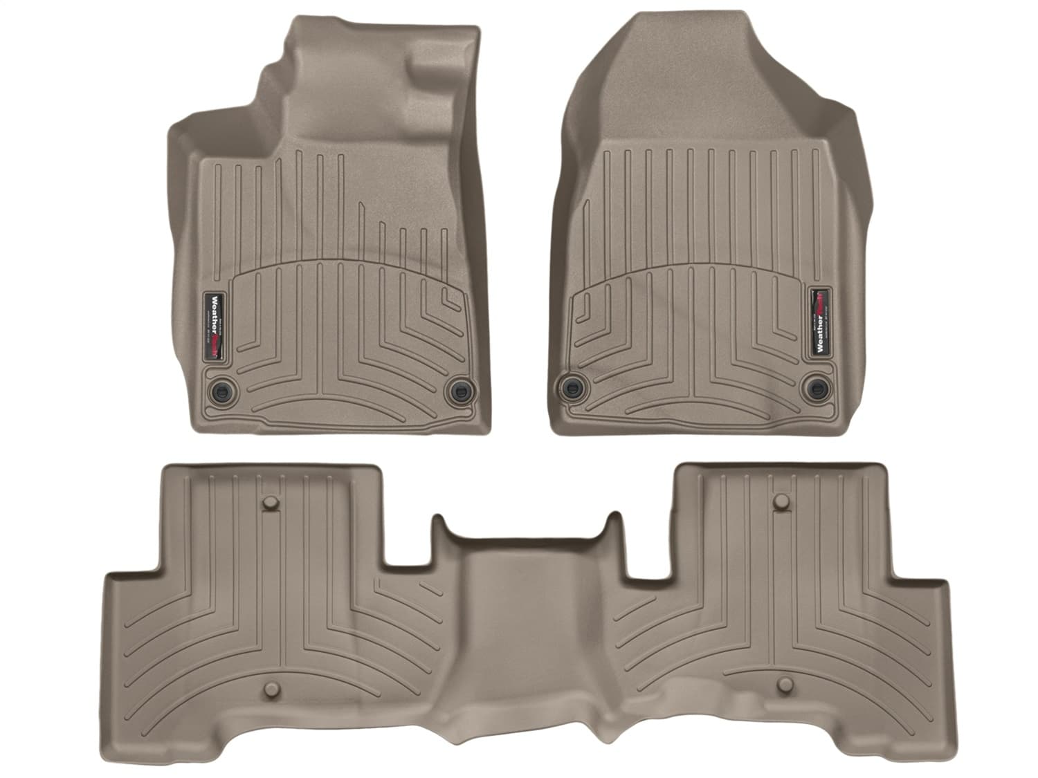 Weathertech - 455391-452892 - Front and Rear - Floor Mat Set image 1