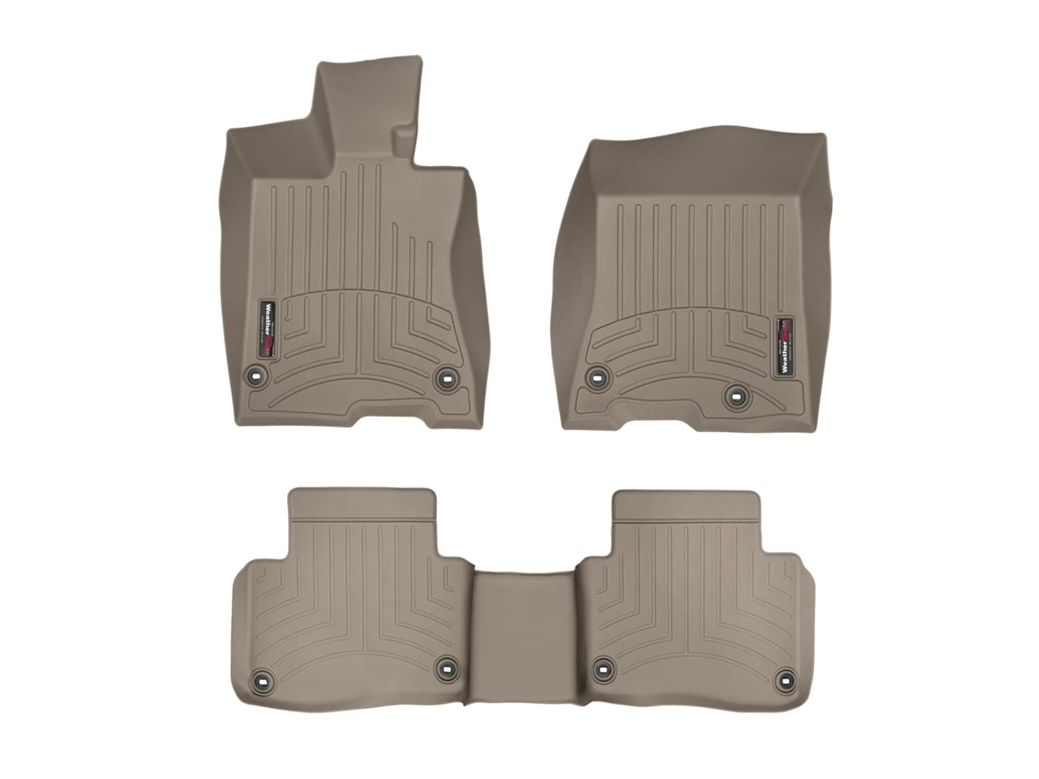 Weathertech - 45558-1-2 - Front and Rear - Floor Mat Set image 1