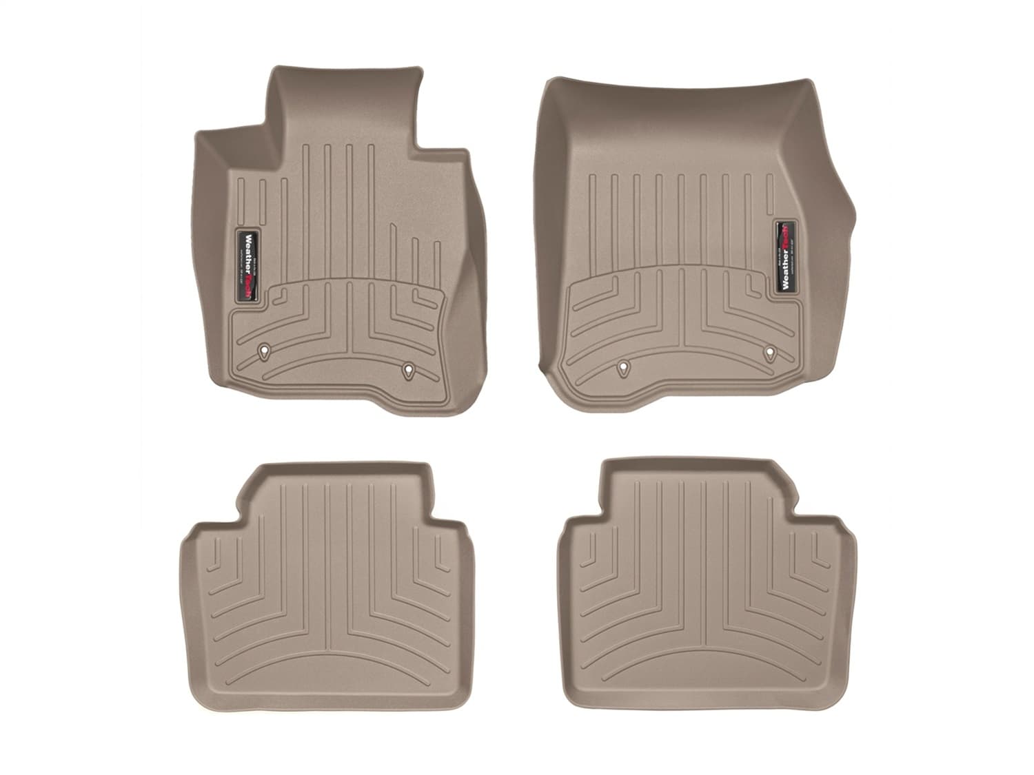Weathertech - 455701-454102 - Front and Rear - Floor Mat Set image 1