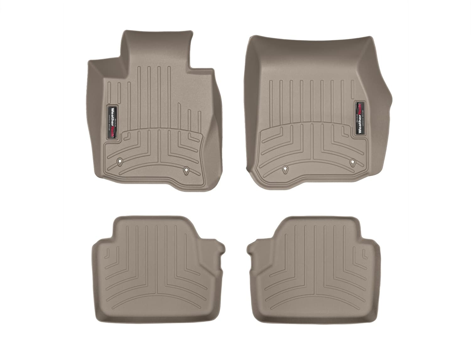Weathertech - 455701-455602 - Front and Rear - Floor Mat Set image 1
