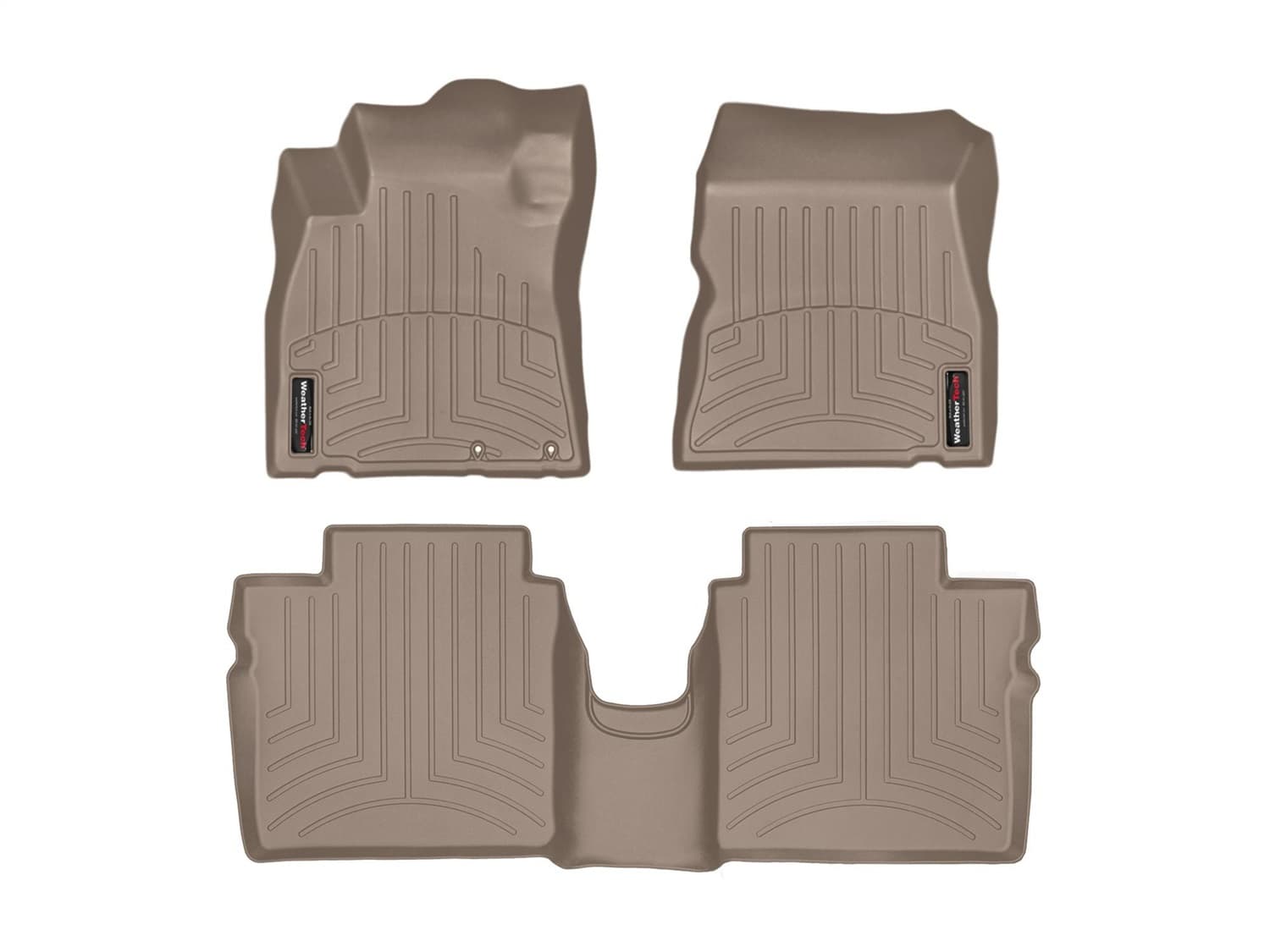 Weathertech - 455771-454112 - Front and Rear - Floor Mat Set image 1