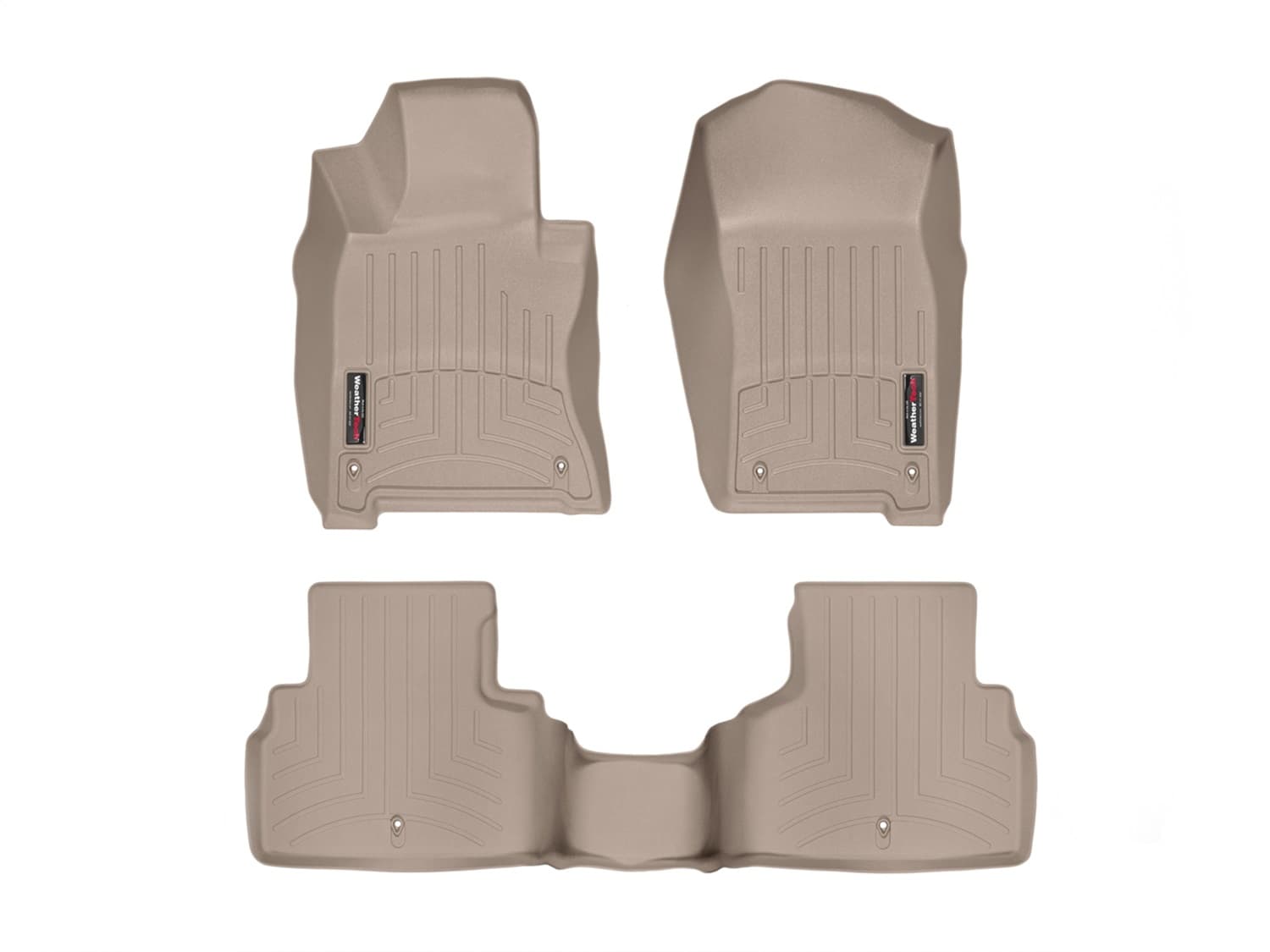 Weathertech - 45586-1-2 - Front and Rear - Floor Mat Set image 1