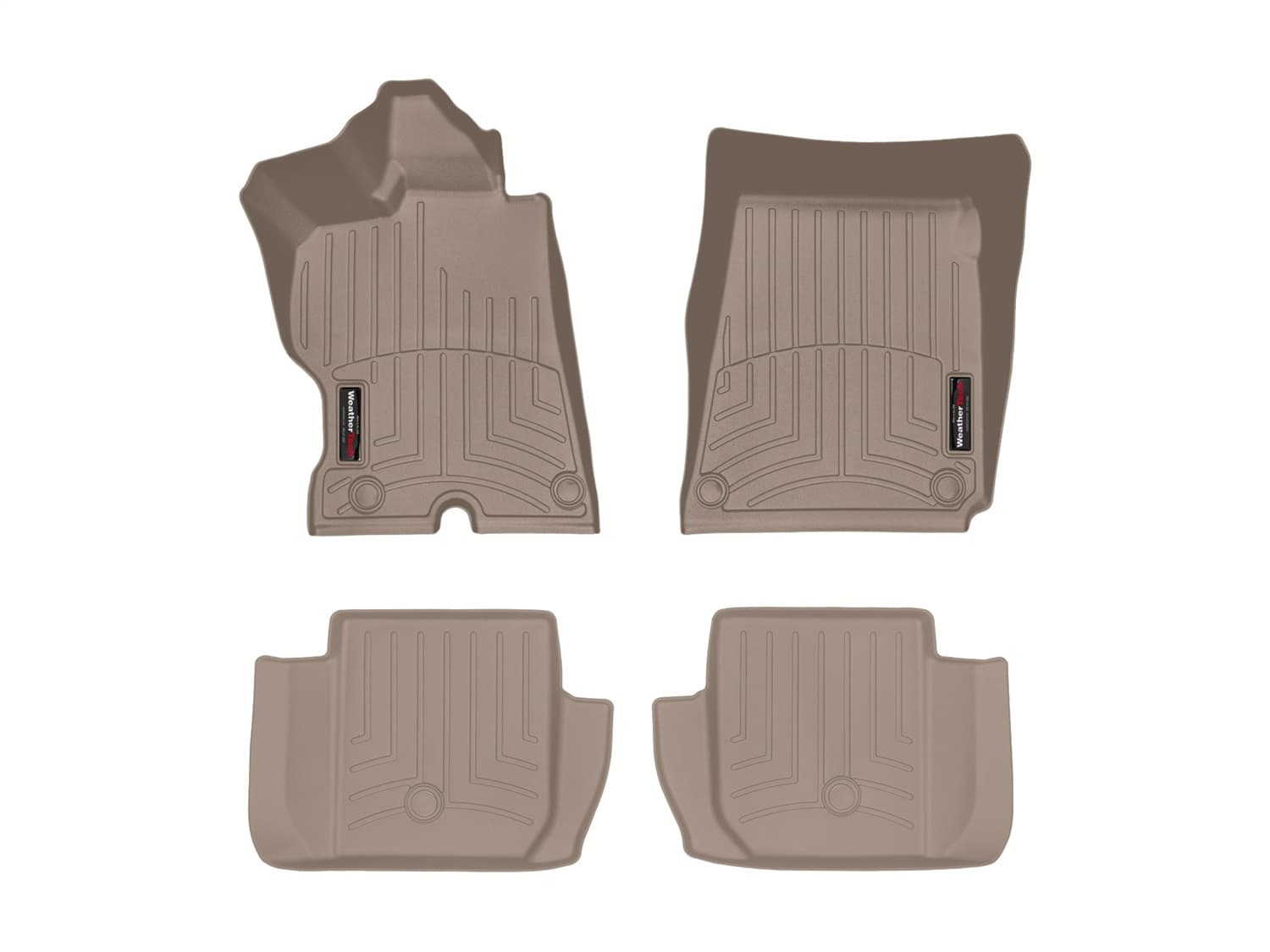 Weathertech - 45627-1-2 - Front and Rear - Floor Mat Set image 1